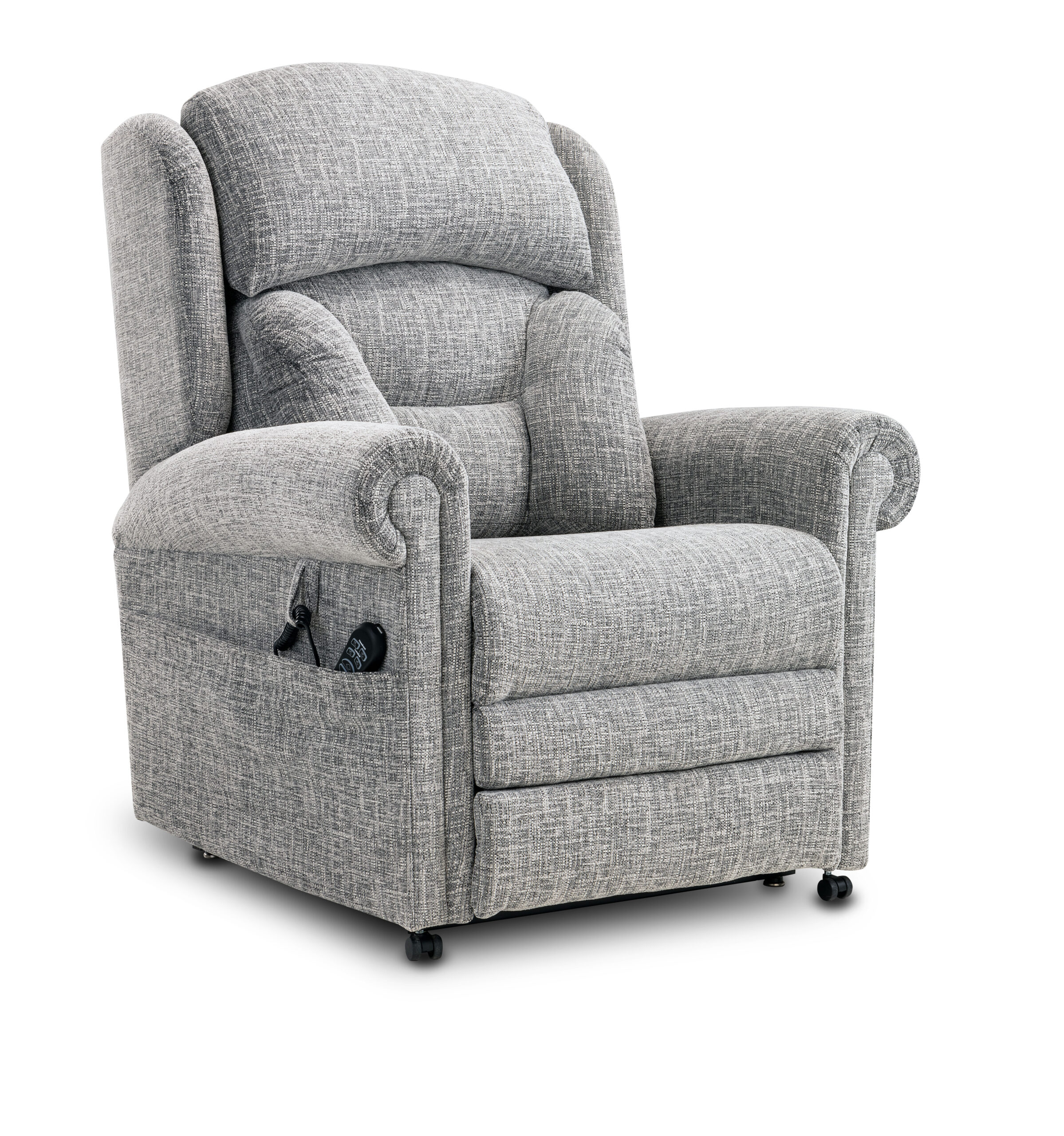 Dorchester Chair Light Grey Prem Lateral Cushion