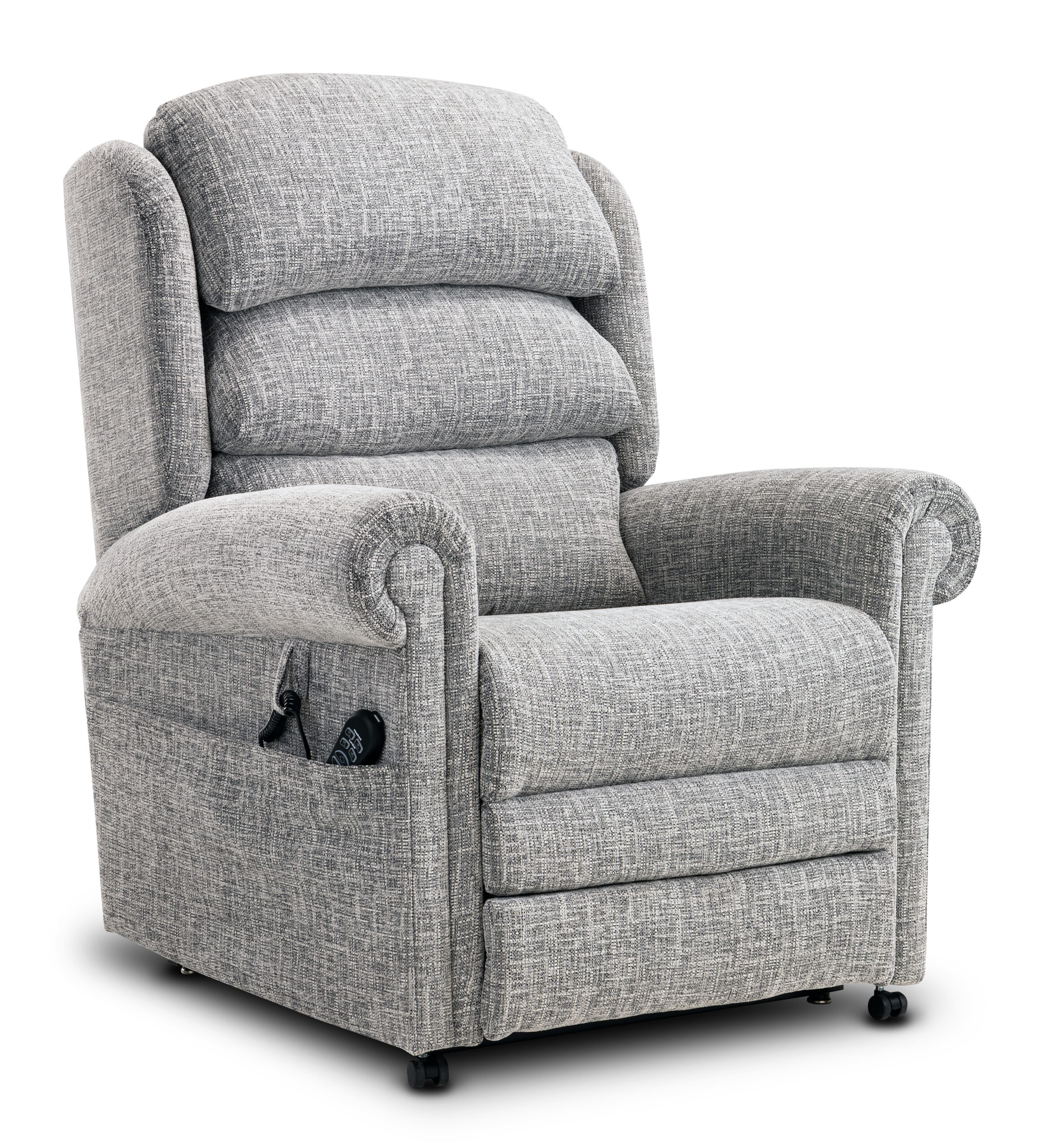 Dorchester Chair Light Grey Prem Resting