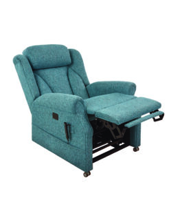 Iconic Quad Teal LAT QR Semi Recline lr
